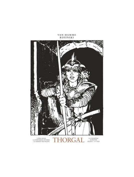 Thorgal intégrale noir et blanc tome 4 main product photo