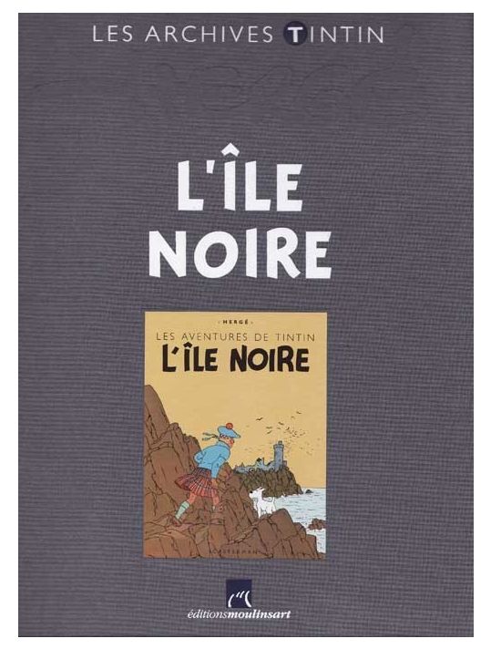 Tintin (Les Archives - Atlas 2010) tome 4 - L'Île Noire (éd. 2010) main product photo
