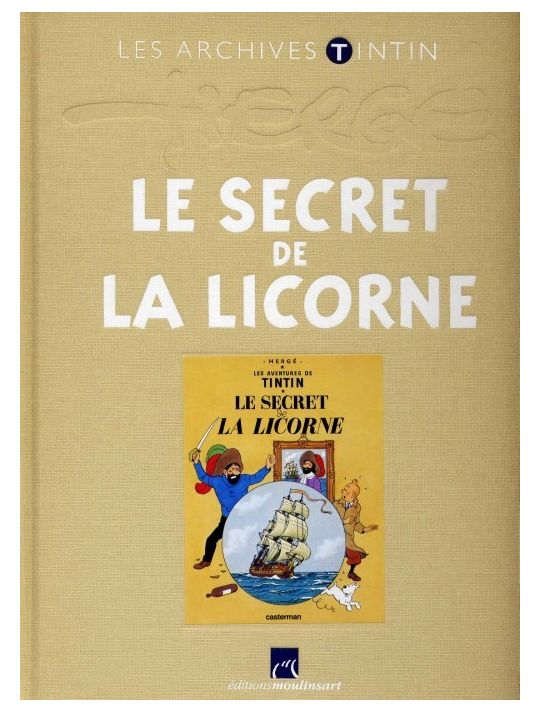 Tintin (Les Archives - Atlas 2010) tome 5 - Le Secret de La Licorne (éd. 2010) main product photo