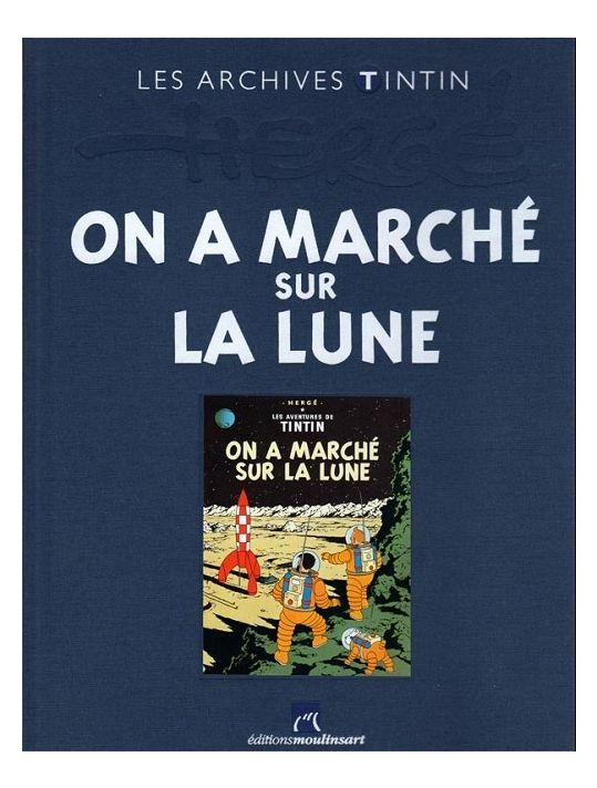 Tintin (Les Archives - Atlas 2010) tome 9 - On a marché sur la Lune (éd. 2011) main product photo