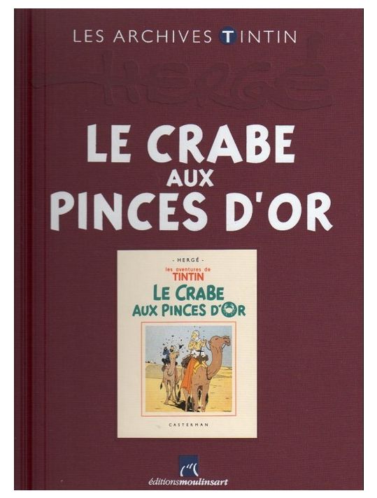 Tintin (Les Archives - Atlas 2010) tome 43 - Le Crabe aux pinces d'or (éd. 2014) main product photo