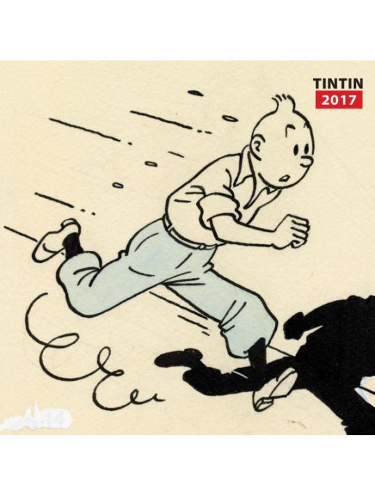 Tintin calendrier 2017 main product photo