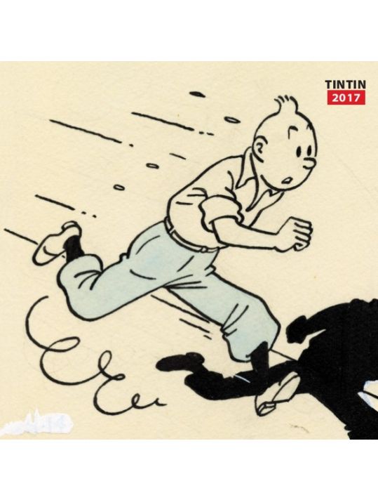 Tintin petit calendrier 2017 main product photo