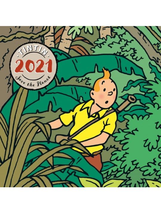 Calendrier Tintin 2021 - Save the planet main product photo