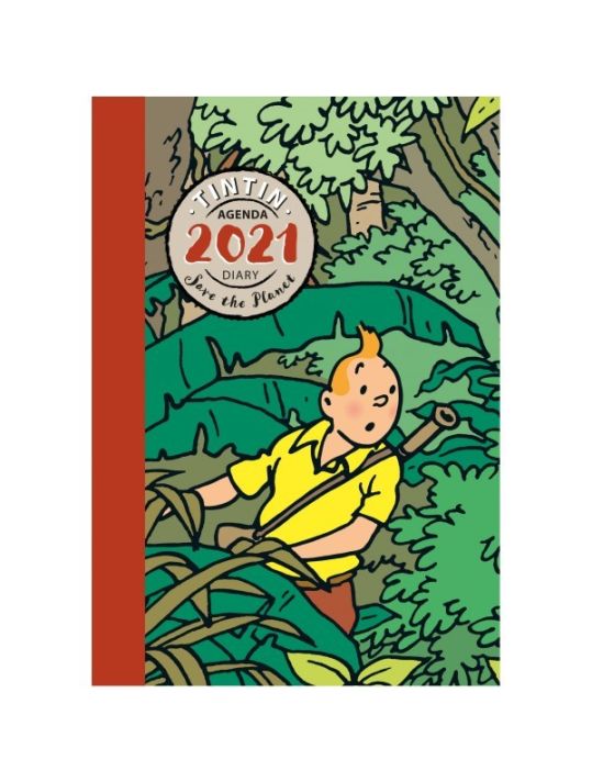 Petit agenda de poche Tintin 2021 - Save the planet main product photo