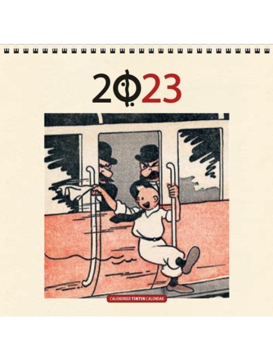 Calendrier Tintin 2023 (30x30cm) main product photo