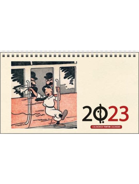 Calendrier à poser Tintin 2023 main product photo