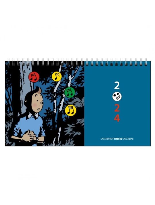 Calendrier à poser Tintin 2024 main product photo
