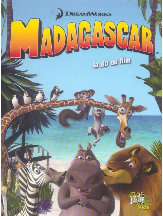 madagascar ; la bd du film main product photo