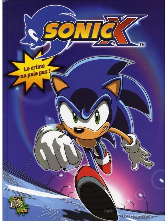 sonic x tome 1 - le crime ne paie pas main product photo