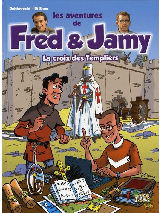 les aventures de fred et jamy tome 1 - la croix des templiers main product photo