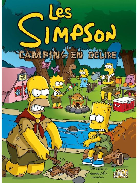 les simpson tome 1 - camping en délire main product photo