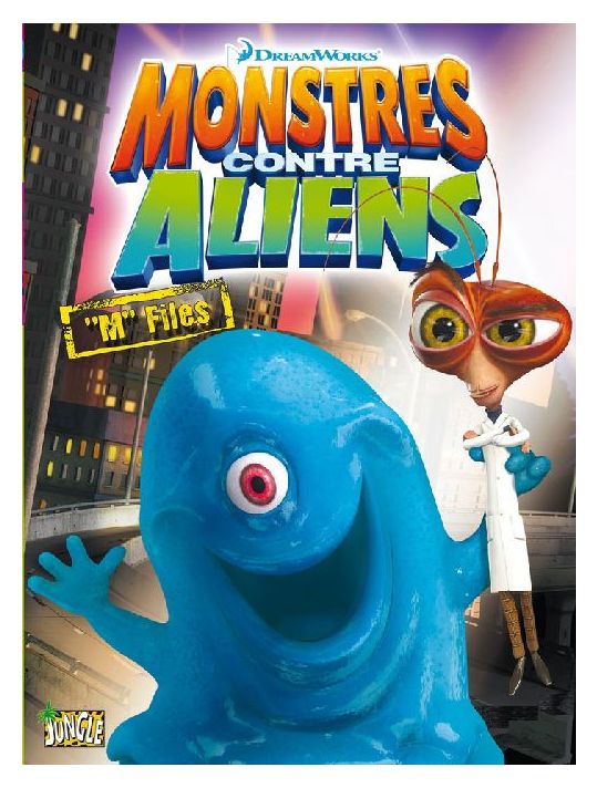 monstres contre aliens tome 2 - "m" files main product photo