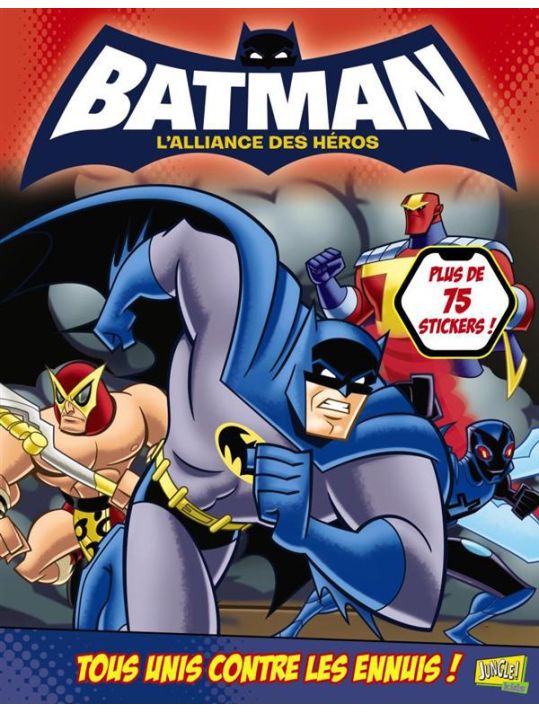 Batman - l'alliance des héros tome 1 (autocollants) main product photo