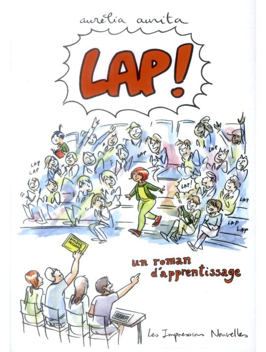 lap ! un roman d'apprentissage main product photo