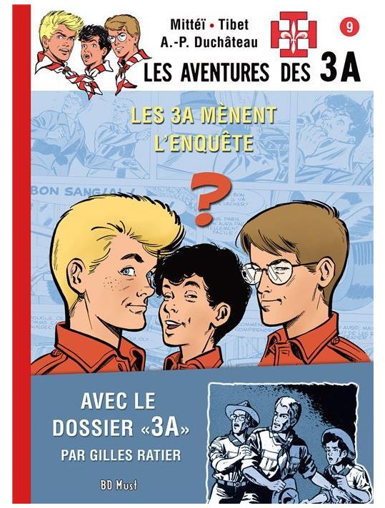 les aventures des 3A Tome 9 : les 3A mènent l'enquête main product photo