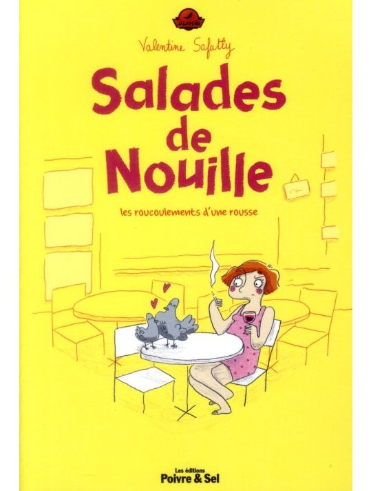 salades de nouille ; les roucoulements d'une rousse main product photo