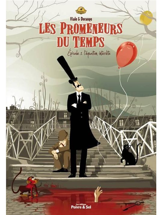 les promeneurs du temps tome 1 - l'équation interdite main product photo