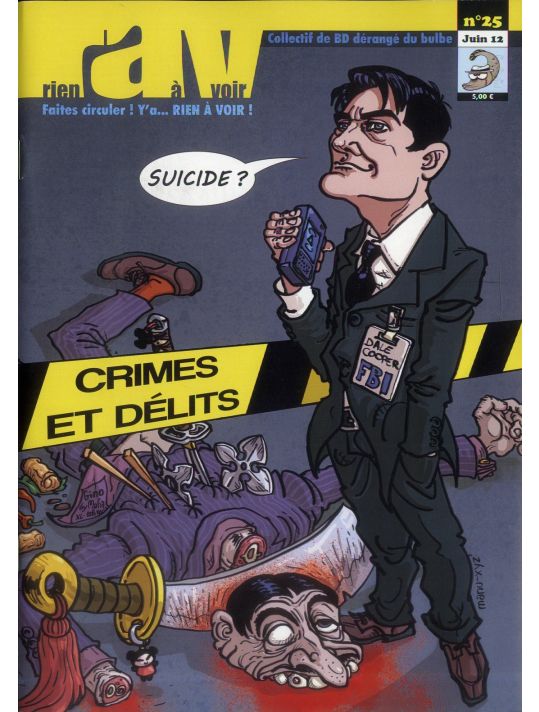 RIEN A VOIR N.25 : Crimes Et Délits main product photo