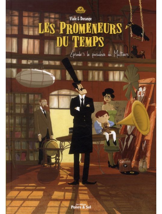 Les promeneurs du temps tome 3 - le paradoxe du multivers main product photo