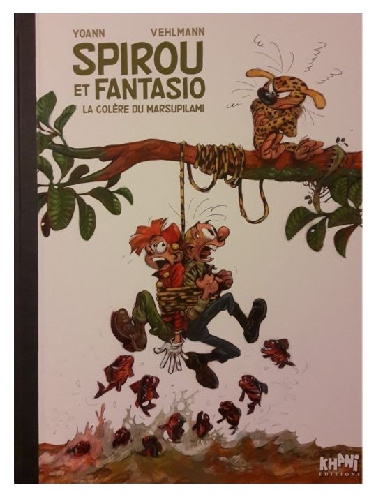 Spirou et Fantasio - tirage de tête tome 55 - La colère du Marsupilami main product photo