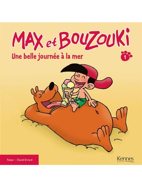 Max et Bouzouki tome 1 - une belle journée à la mer main product photo