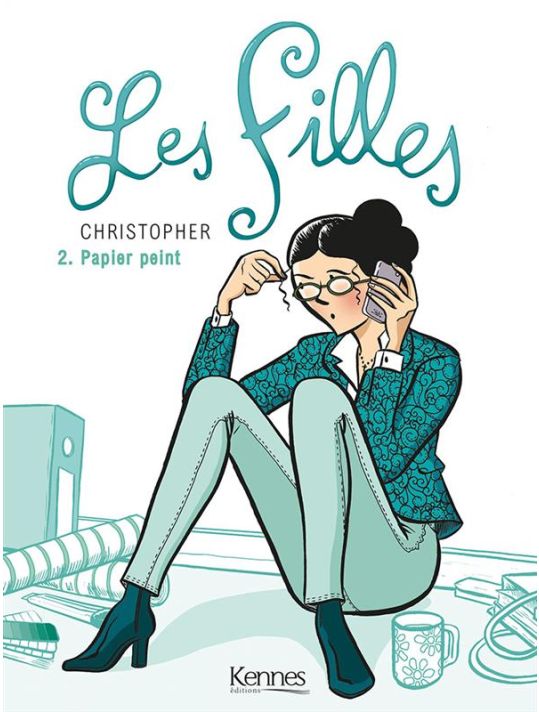 Les Filles Tome 2 ; Papier Peint main product photo