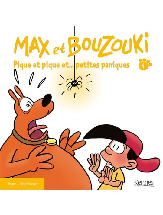 Max et Bouzouki tome 4 - pique et nique et... petites paniques main product photo