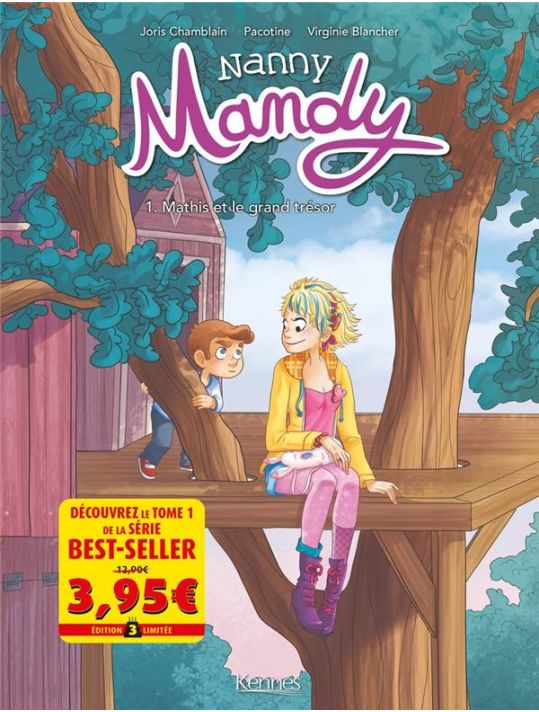Nanny Mandy tome 1 - Offre découverte main product photo
