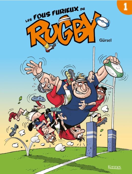 Les fous furieux du rugby tome 1 main product photo