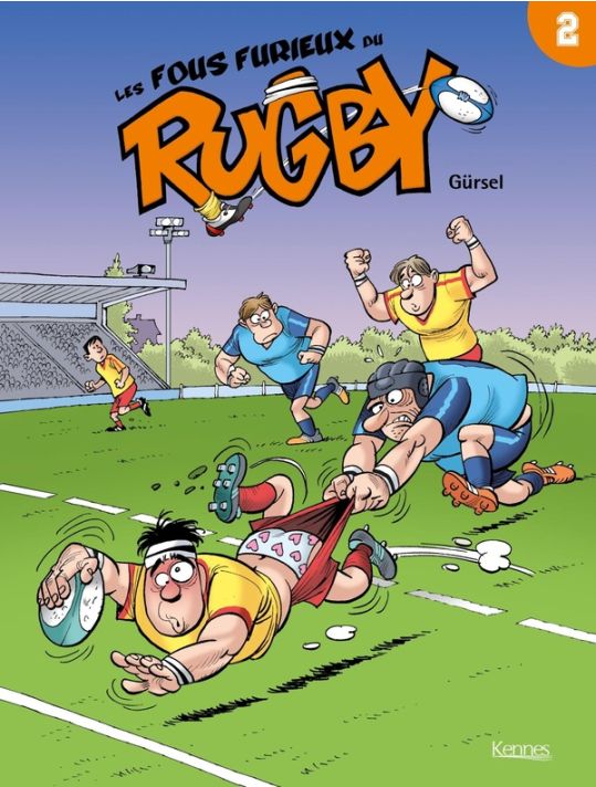 Les fous furieux du rugby tome 2 main product photo