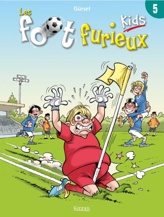 Les foot furieux kids tome 5 main product photo