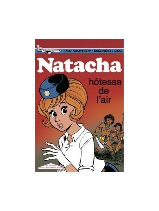 Tirage de luxe Natacha tome 1 - Hôtesse de l'air main product photo