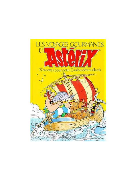 Les voyages gourmands d'Astérix - 27 recettes pour petits gaulois débrouillards main product photo