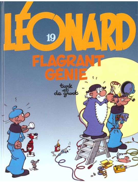 Léonard tome 19 - flagrant génie main product photo