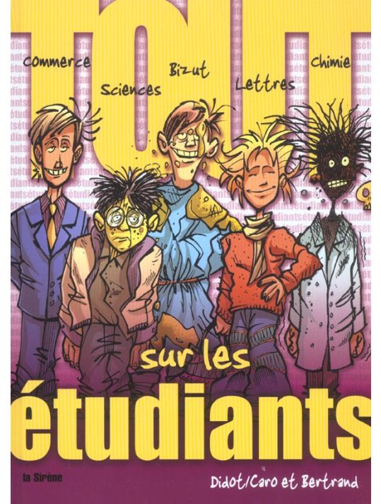 Tout sur… tome 1 - les étudiants main product photo