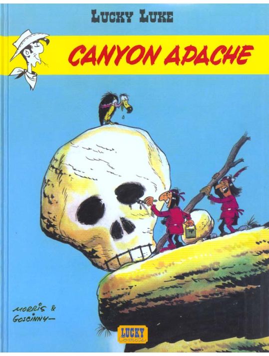Lucky Luke tome 37 - canyon apache main product photo