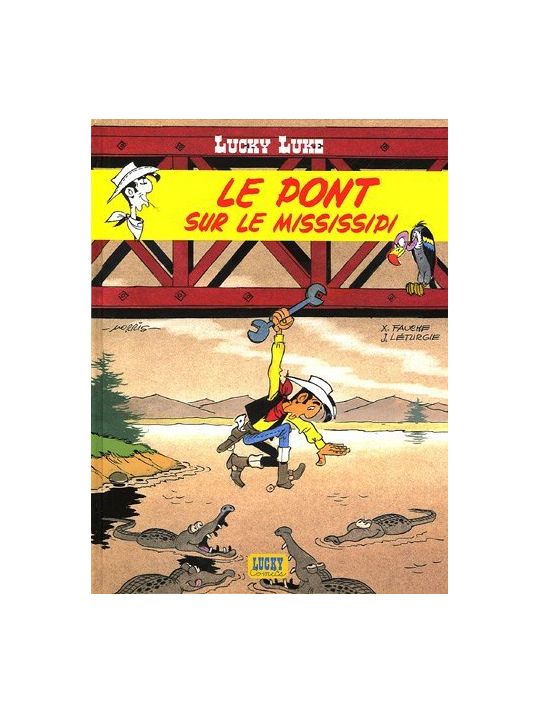 lucky luke tome 63 - le pont sur le mississipi main product photo