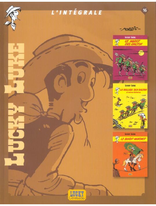 lucky luke - intégrale tome 16 main product photo