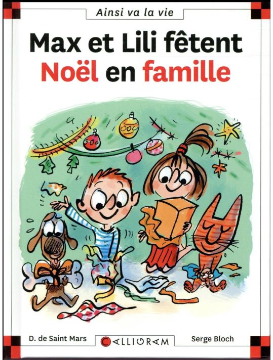 Max et Lili fêtent Noël en famille main product photo