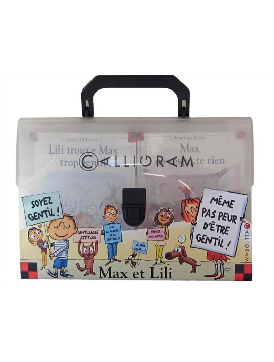 Même pas peur d'être gentil ! Valisette de la gentillesse Max et Lili main product photo
