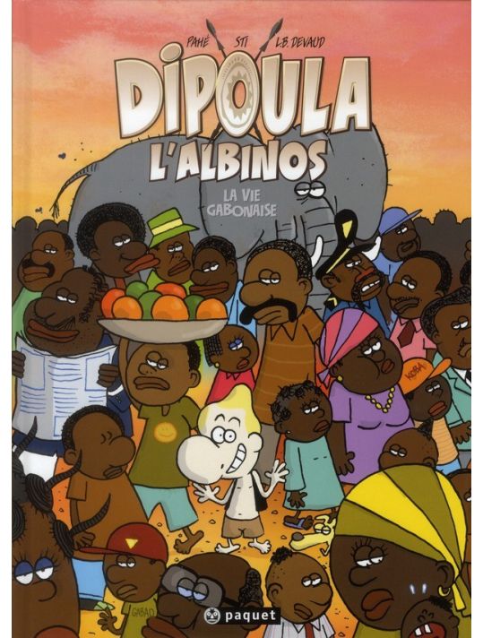 Dipoula l'albinos Tome 3 ; la vie gabonaise main product photo