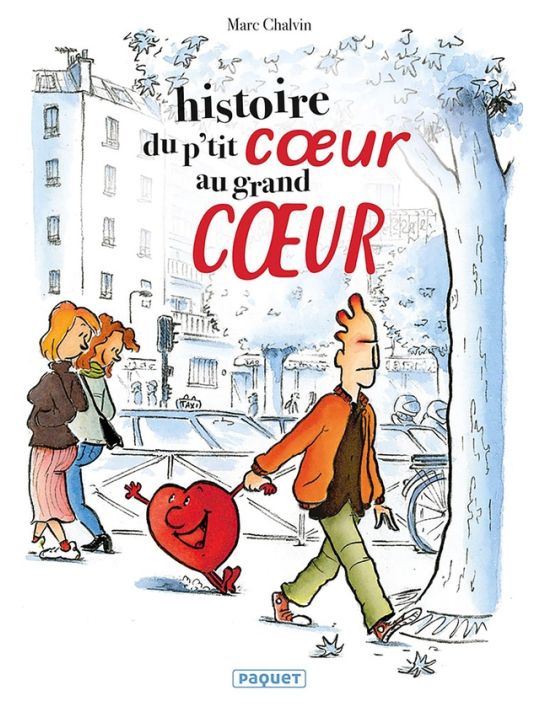 Histoire du petit coeur au grand coeur main product photo