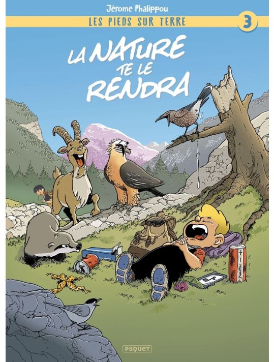 Les pieds sur terre tome 3 main product photo