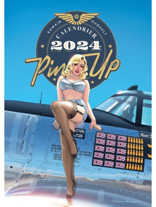 Calendrier 2024 - Pin-Up de Romain Hugault main product photo