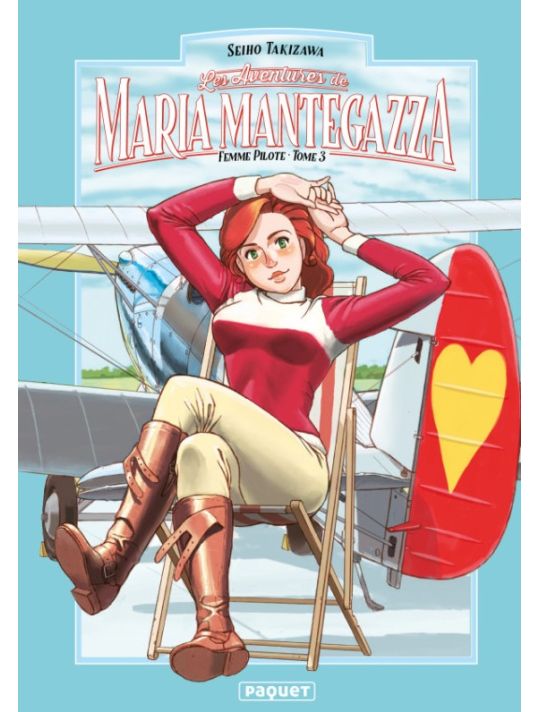 Maria Mantegazza, femme pilote tome 3 main product photo