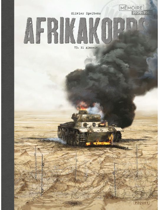 Afrikakorps - édition toilée tome 3 main product photo