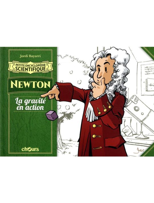 petite encyclopédie scientifique : Newton ; la gravité en action main product photo