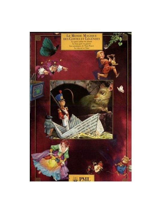 Le monde magique des contes et légendes - Le lion et le rat main product photo