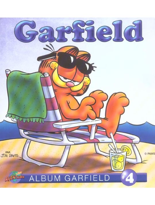 album garfield tome 4 main product photo